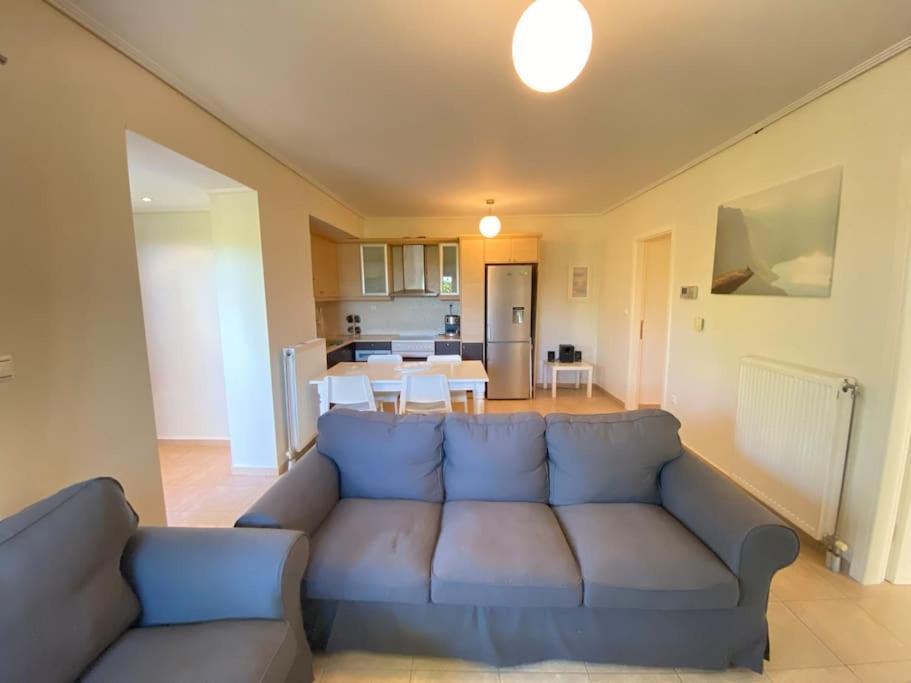 Cozy 2 Room Apartment With Garden Near Athens Air-Port Артемида Екстериор снимка